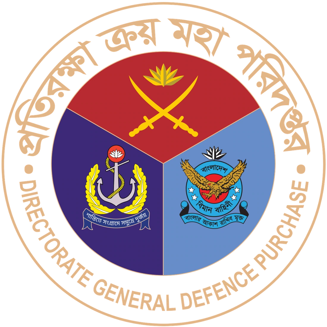Directorate General Defence Purchase (DGDP) logo